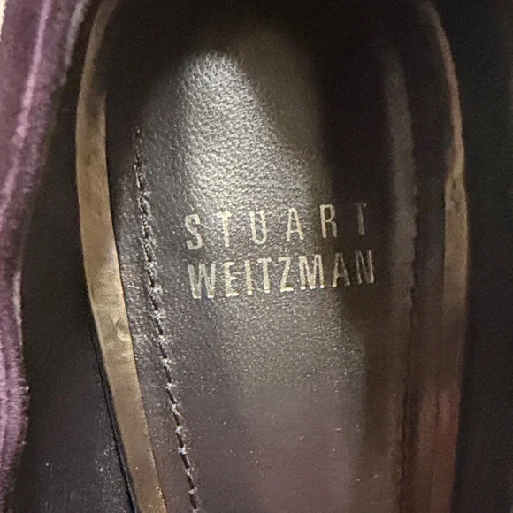 Stuart Weitzman Burgundy Heels - Picture 2 of 16